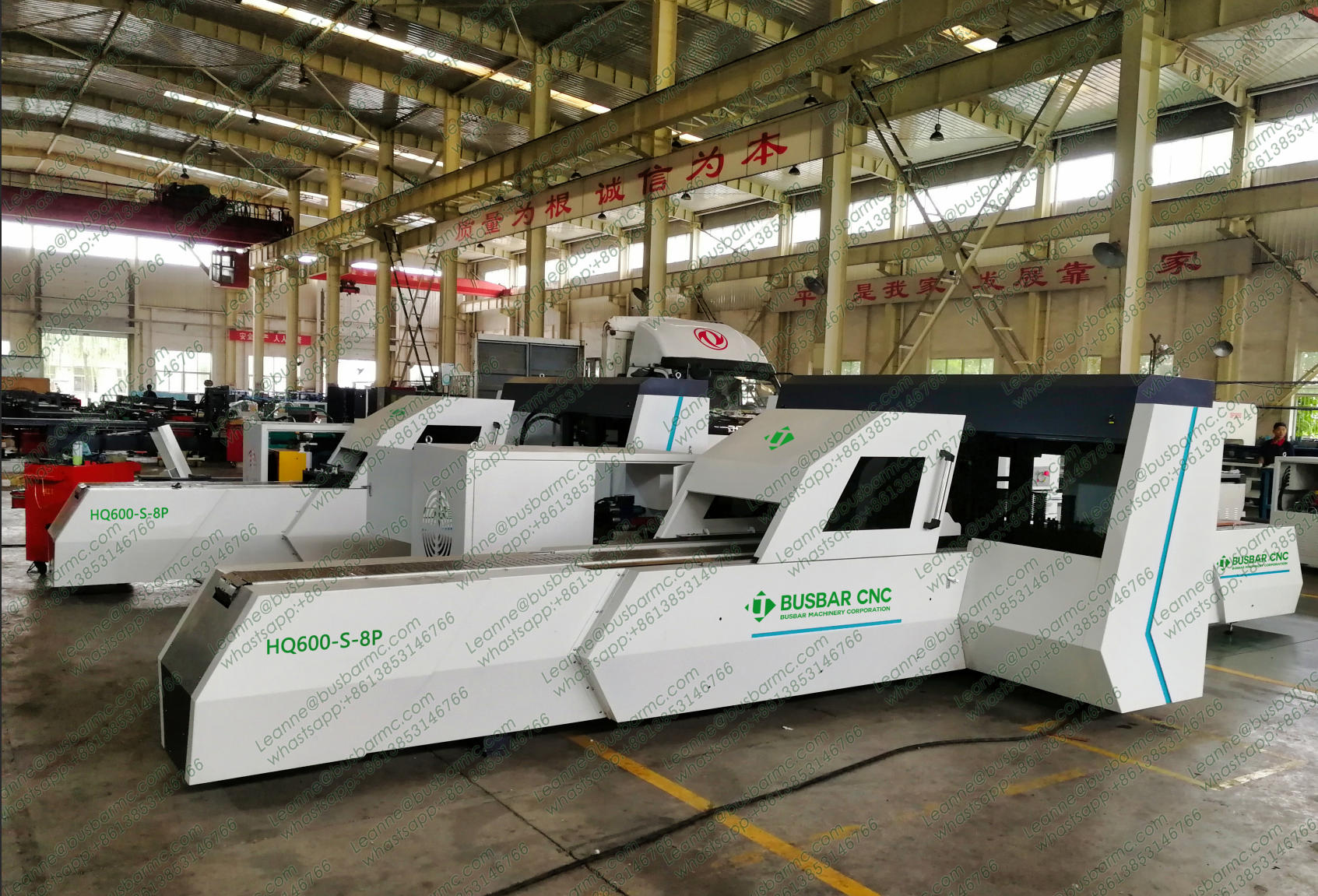 HQ600-S-8P Machine de Poinçonnage de Barres de Cui