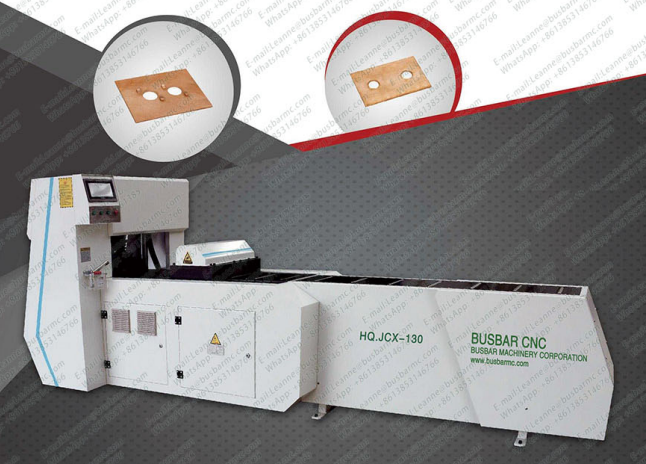 Catálogo PDF: Procesadora CNC de Conexiones de Sistemas de Ductos de Barras HQ.JCX-130 | Mecanizado de Bus-Duct
