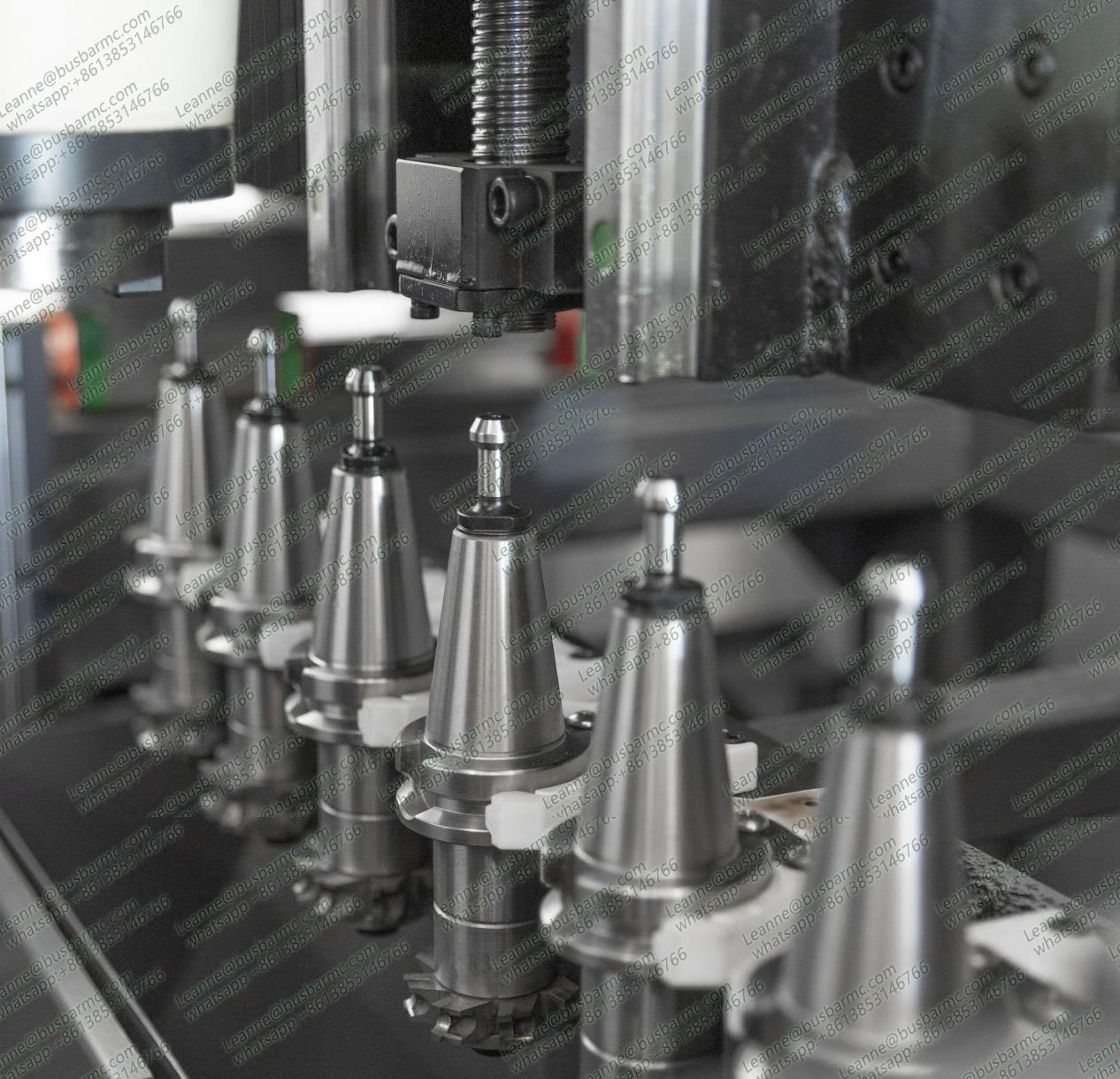 chaflanado de busbars industrial