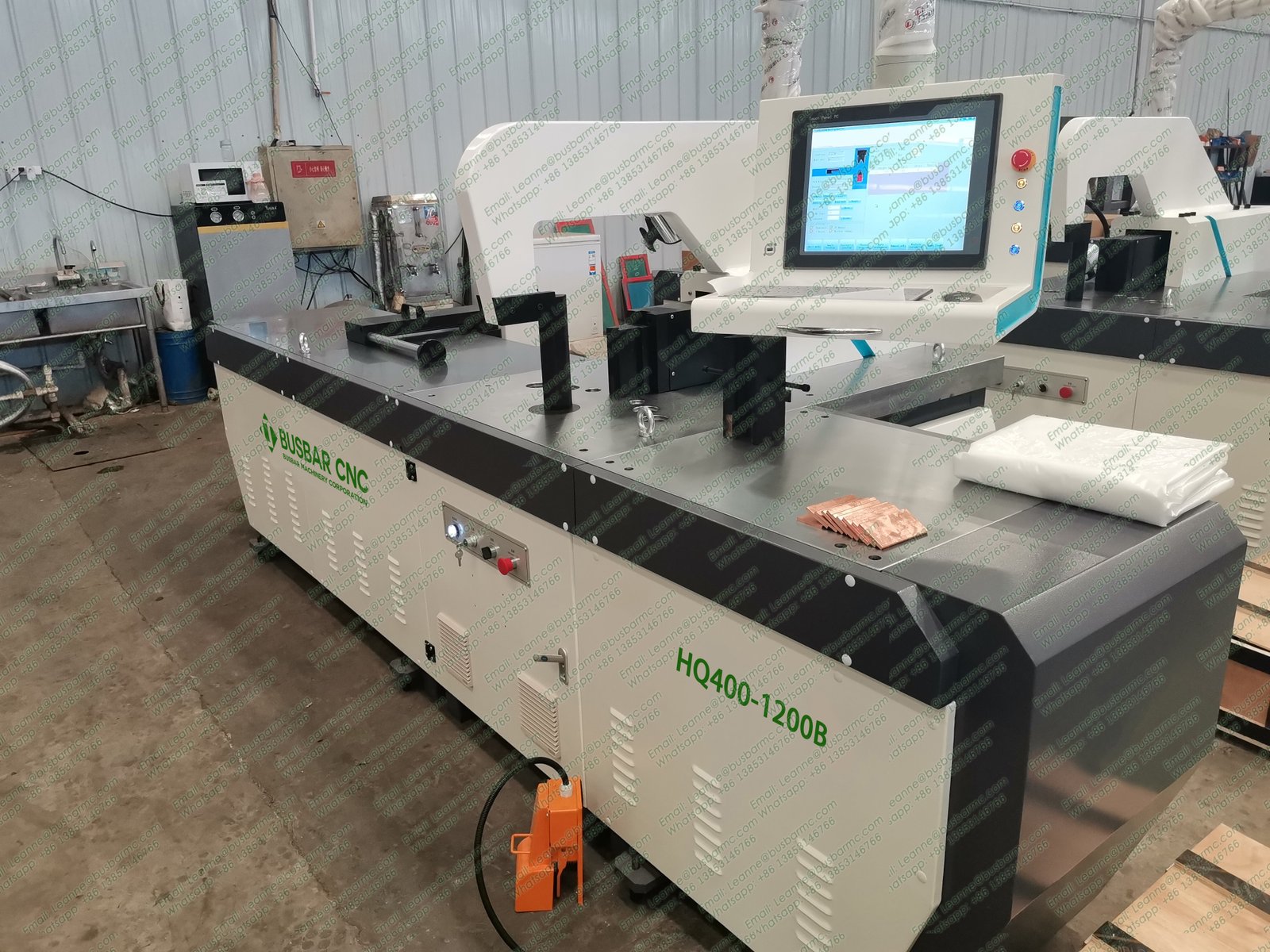 plegadora de busbars de cobre cnc